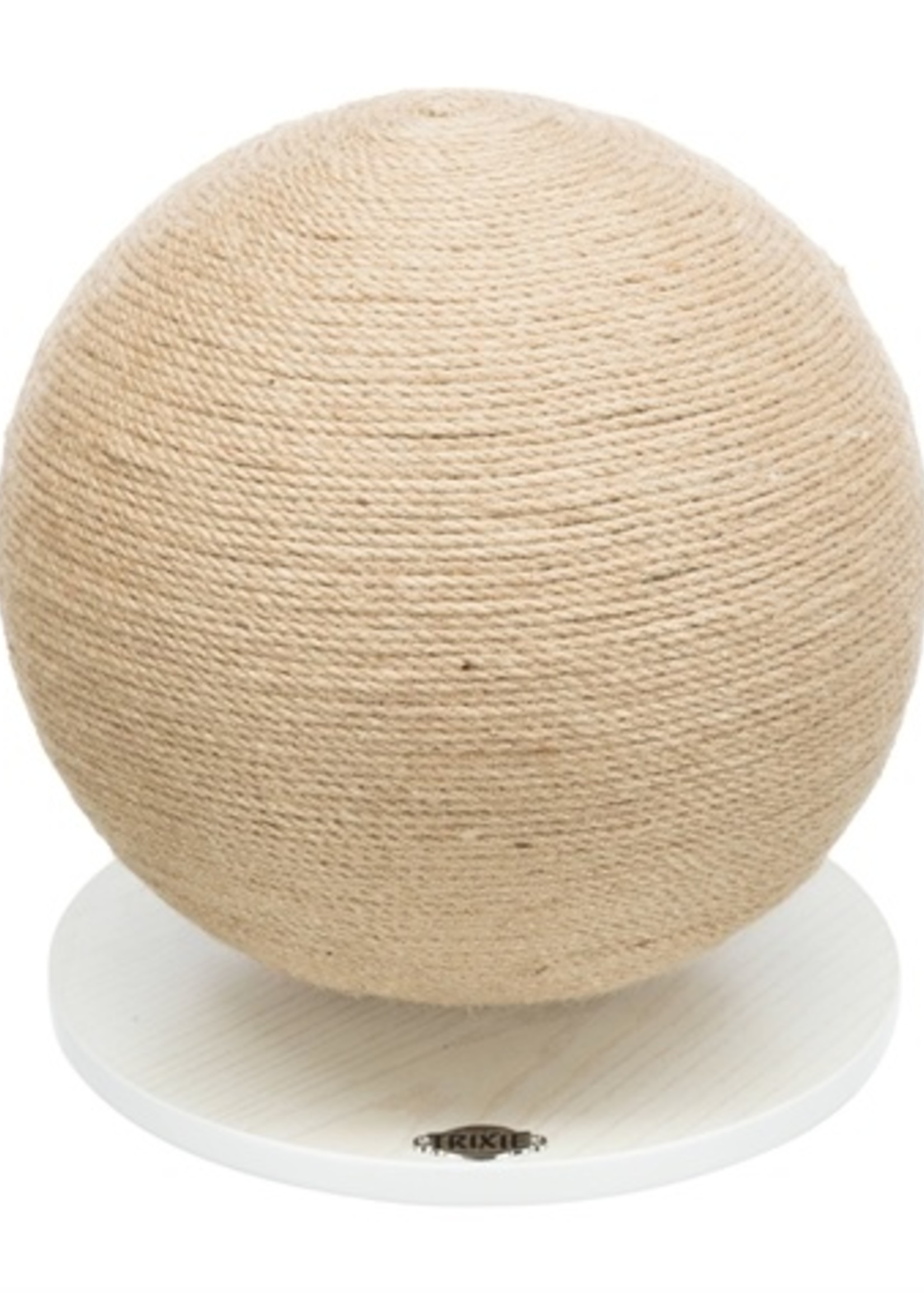 Trixie Trixie krabpaal bal op voet jute / hout