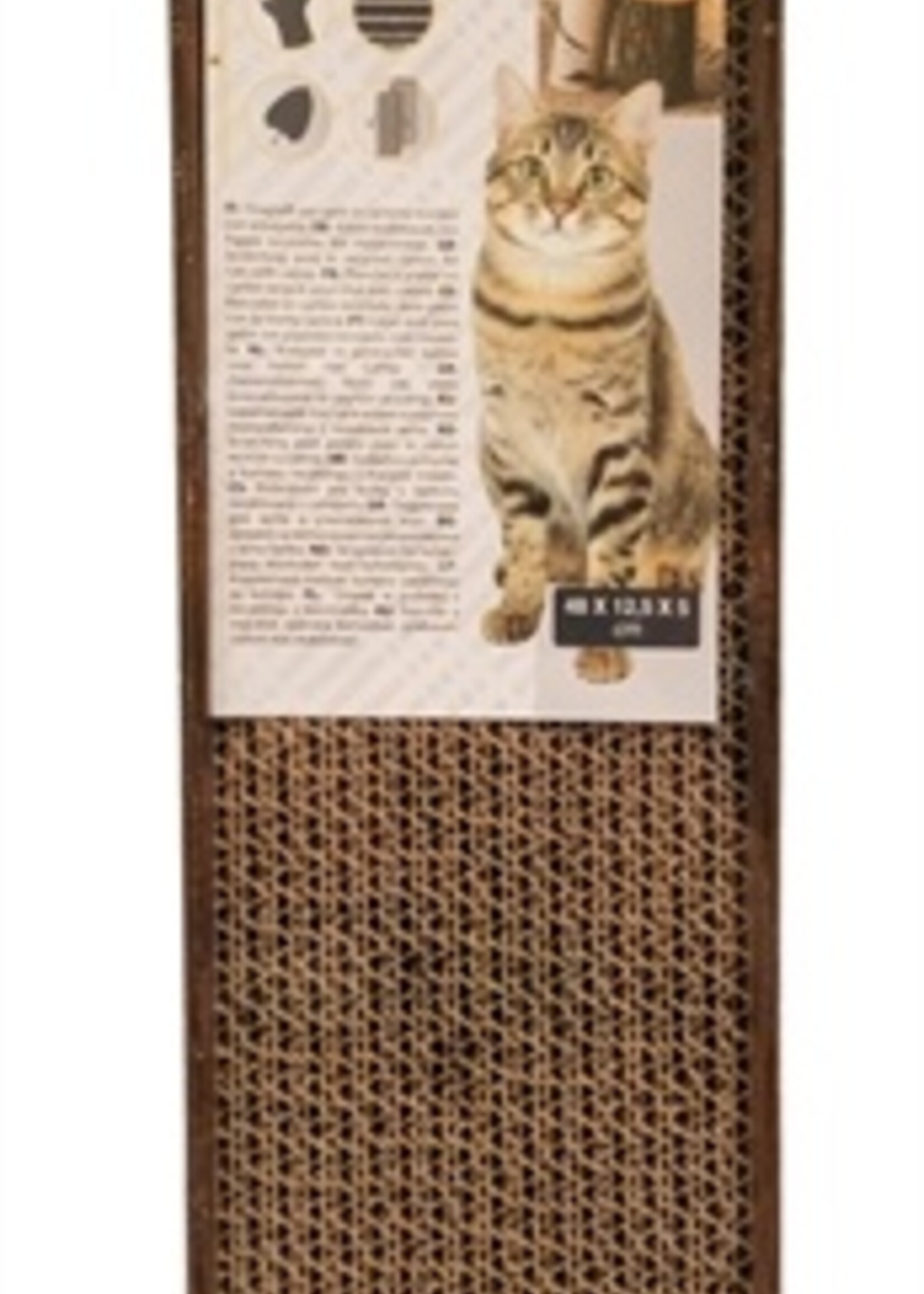 Croci Croci krabplank homedecor wenge houtprint donkerbruin