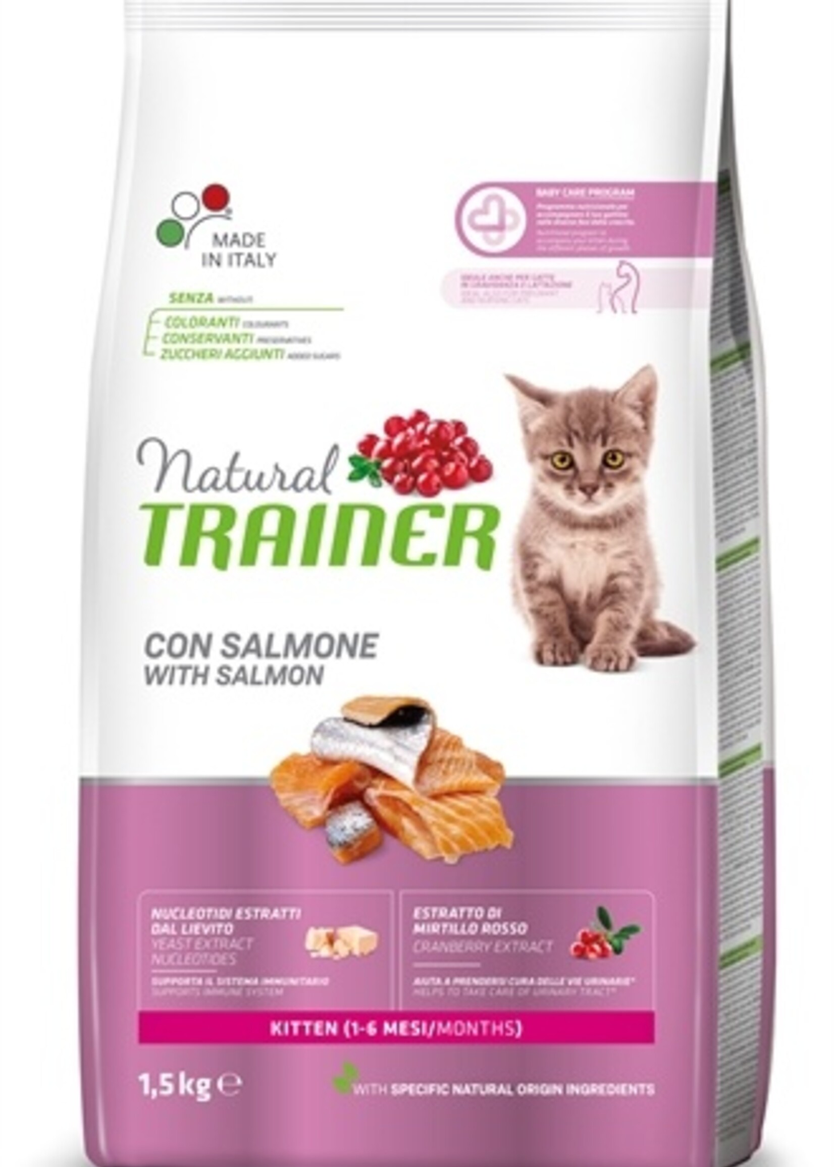 Natural trainer Natural trainer kitten zalm