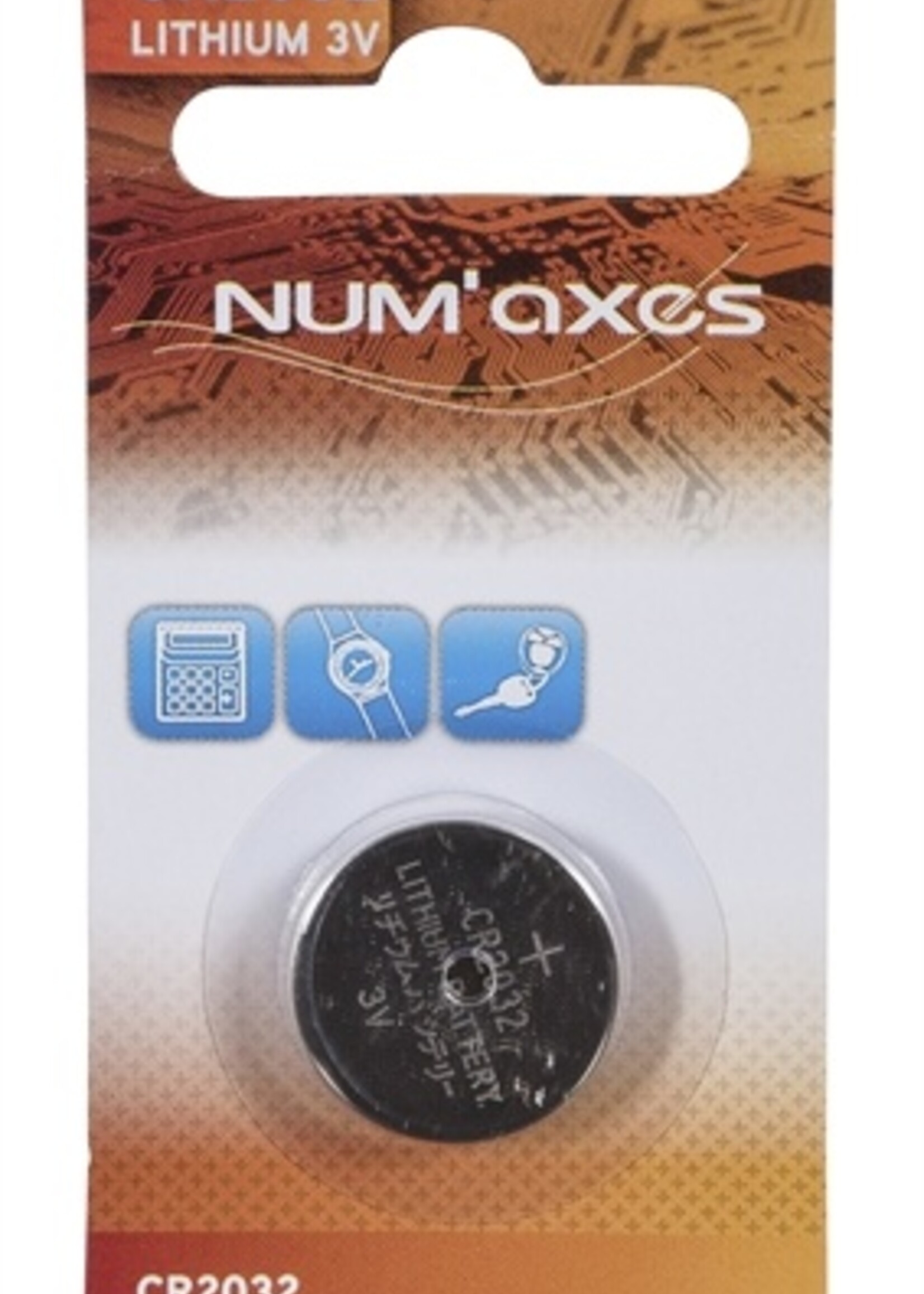 Numaxes Numaxes lithium batterij cr2032