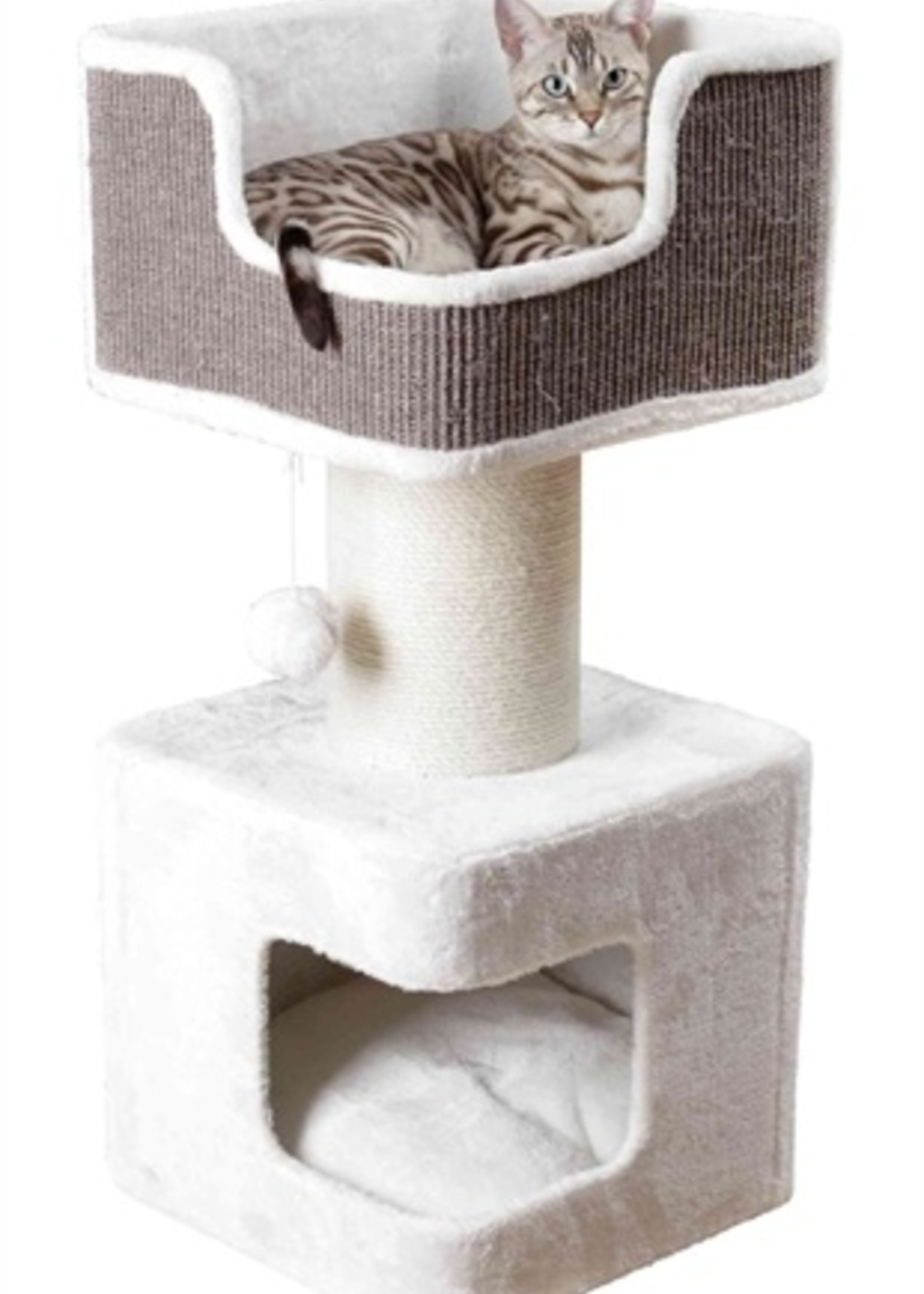 Trixie Trixie krabpaal ava wit/grijs