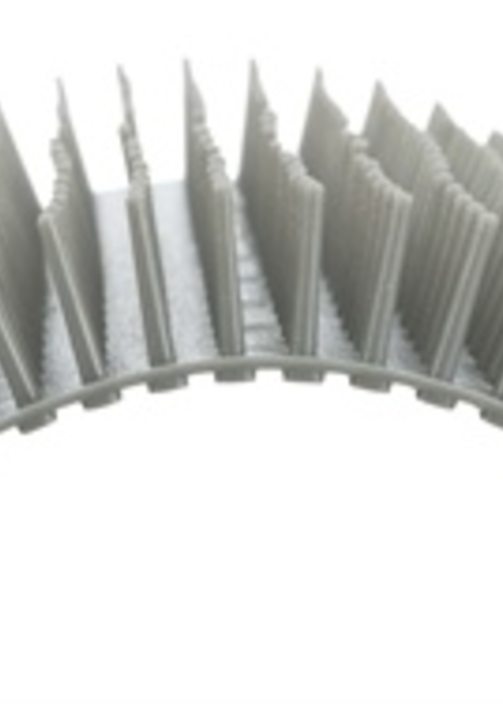 Trixie Trixie massageborstel muur hoek grijs