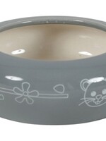 Zolux Zolux voerbak / drinkbak keramisch grijs