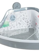 Zolux Zolux hoektoilet knaagdier grijs