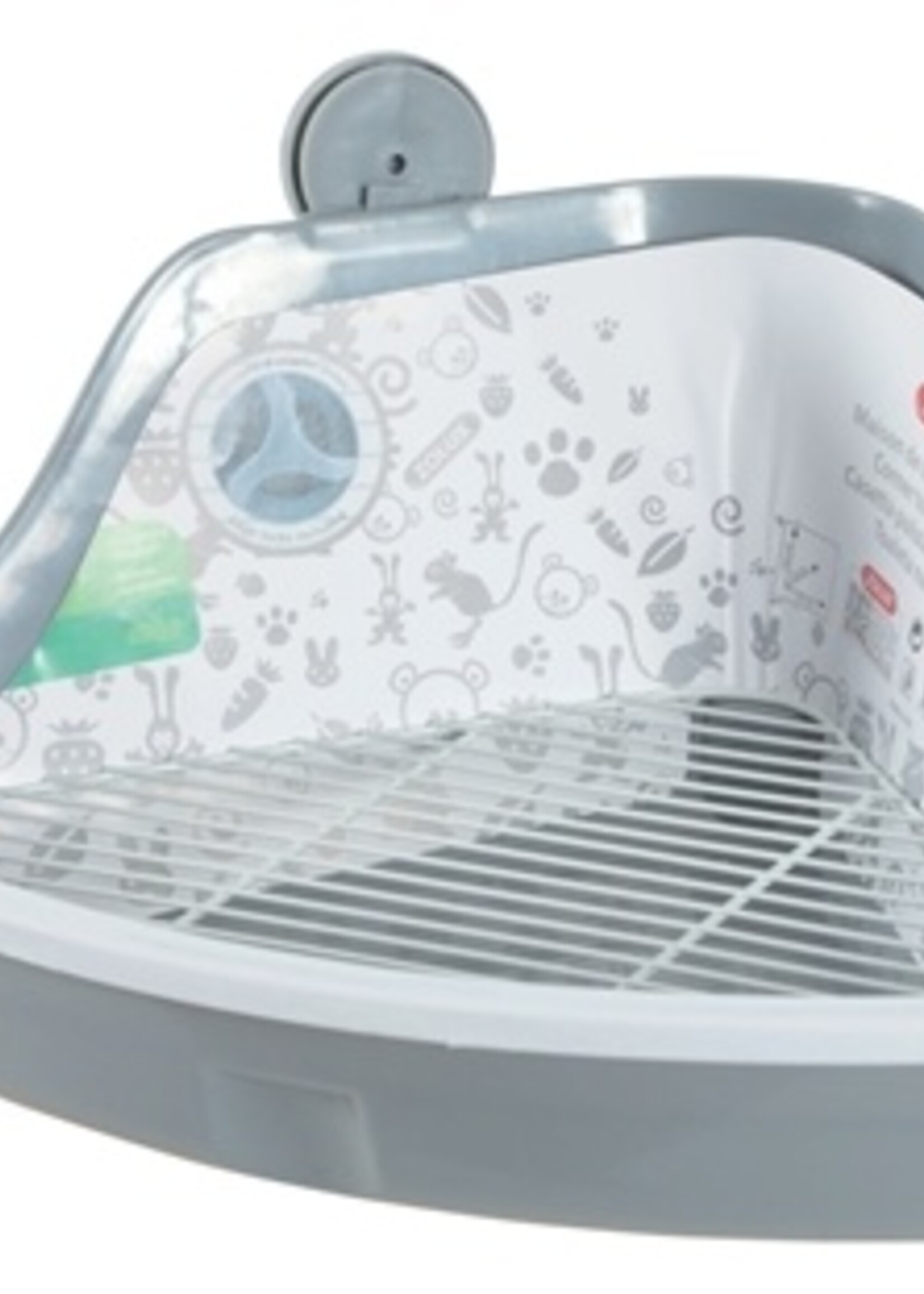 Zolux Zolux hoektoilet knaagdier grijs