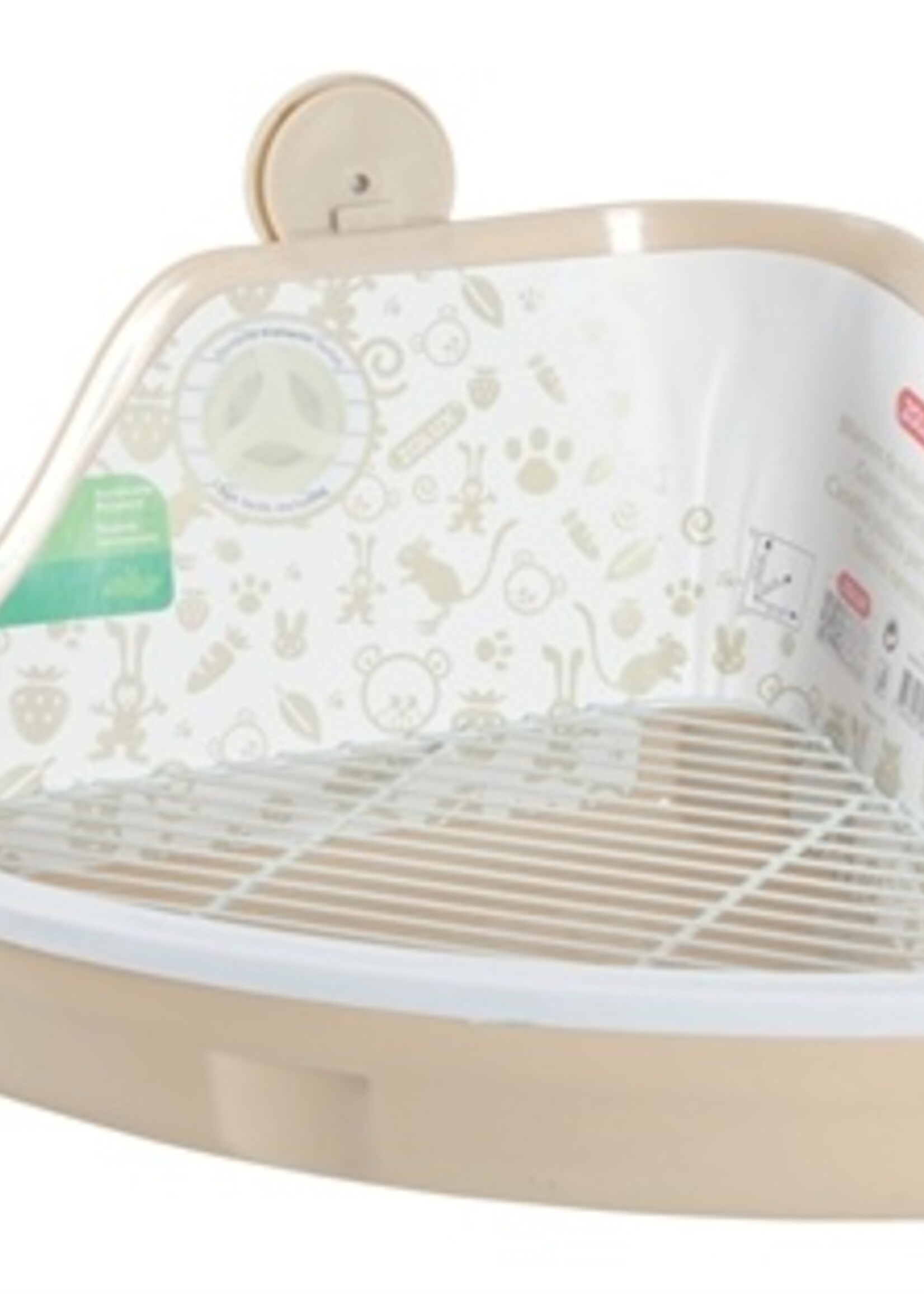 Zolux Zolux hoektoilet knaagdier beige