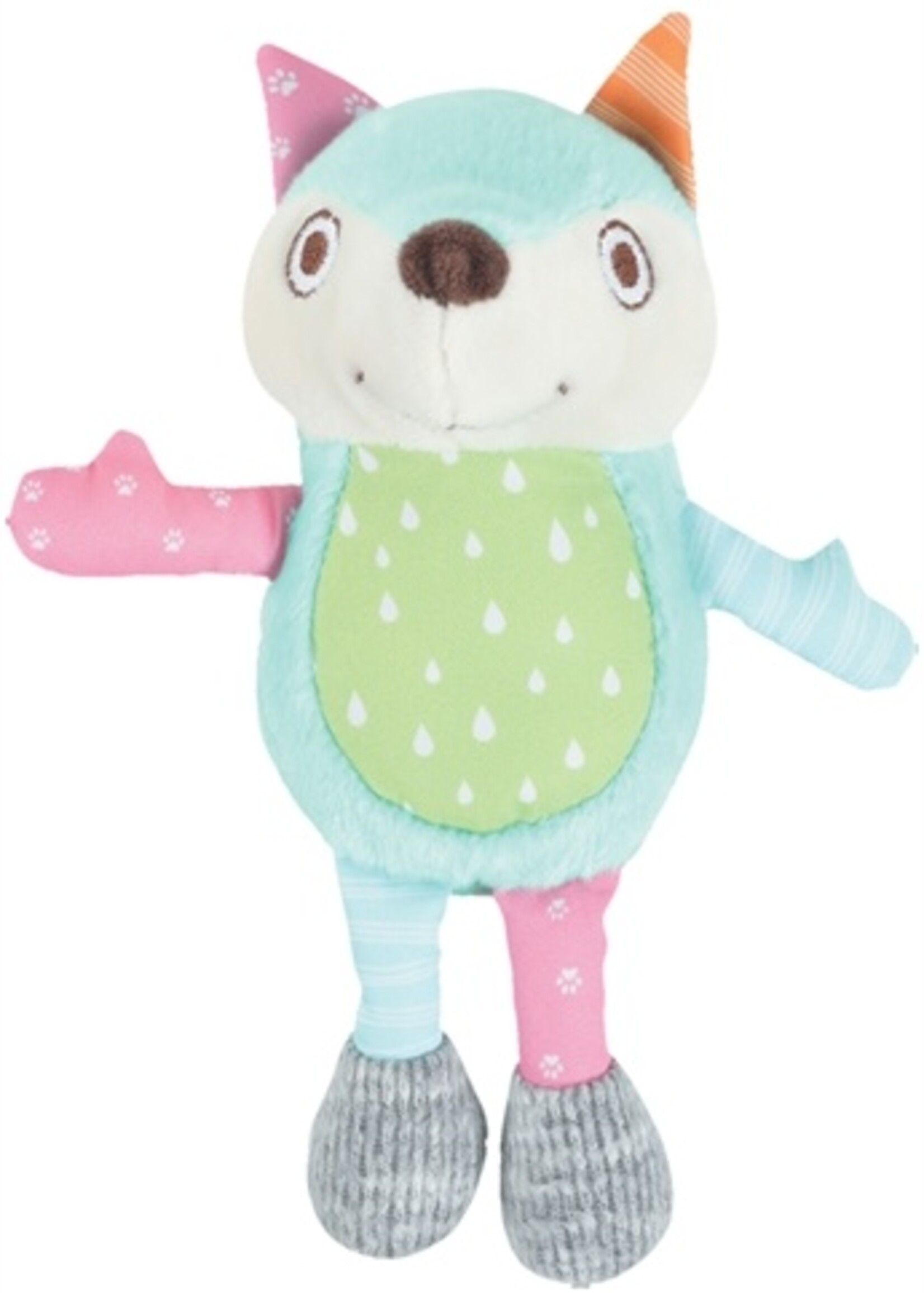 Zolux Zolux hondenspeelgoed knuffel crazy jojo vos