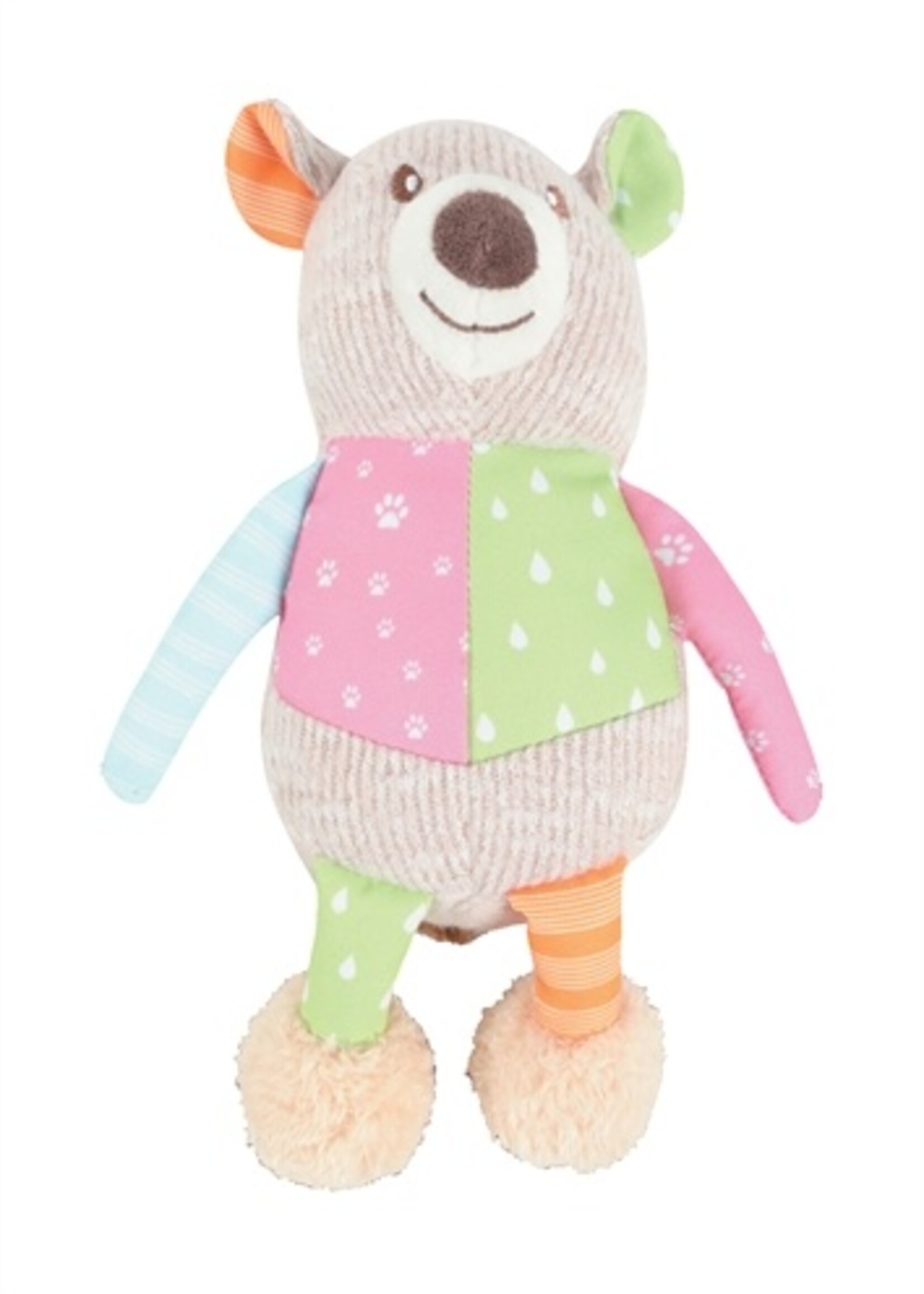 Zolux Zolux hondenspeelgoed knuffel crazy jojo beer