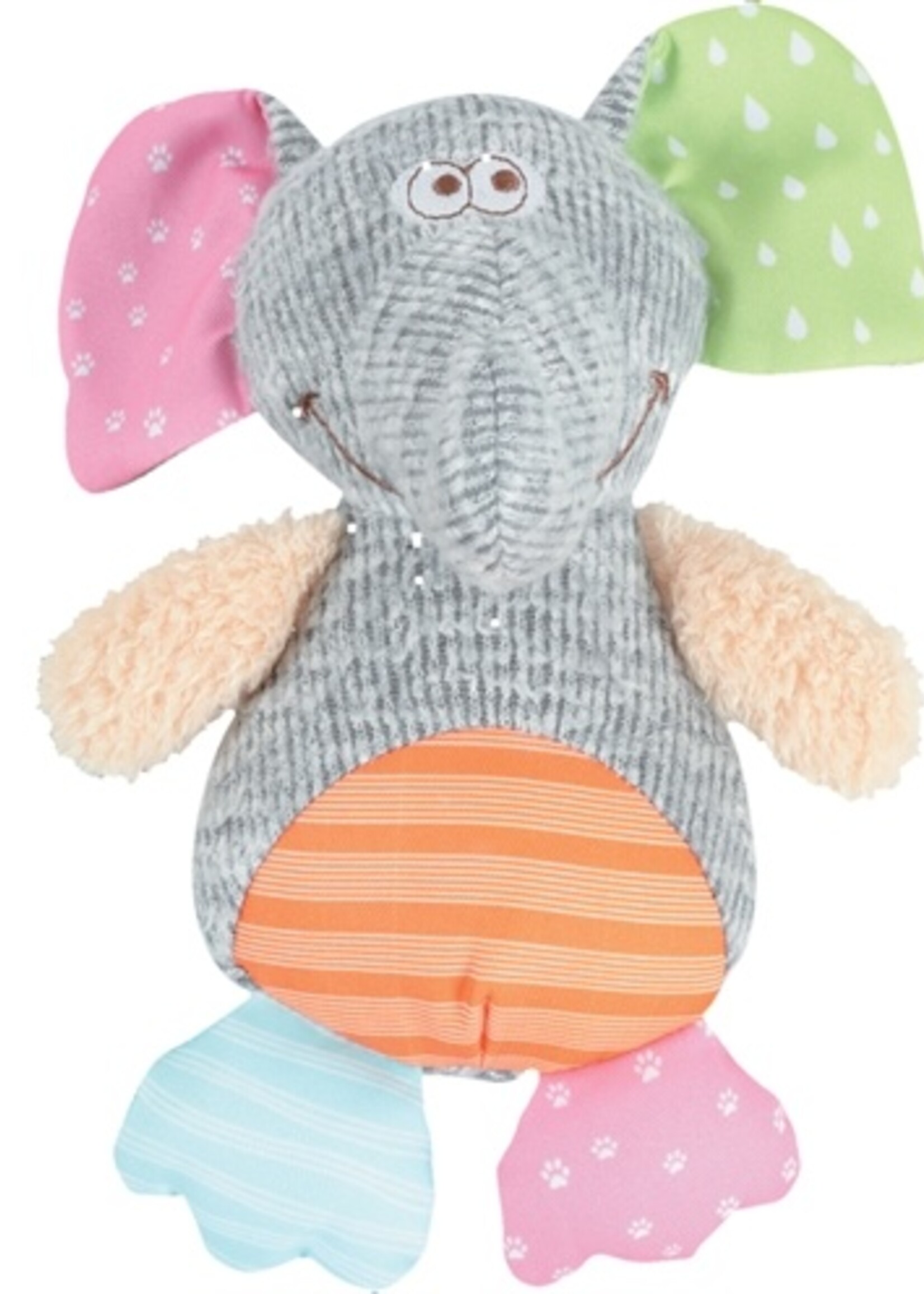 Zolux Zolux hondenspeelgoed knuffel crazy jojo olifant