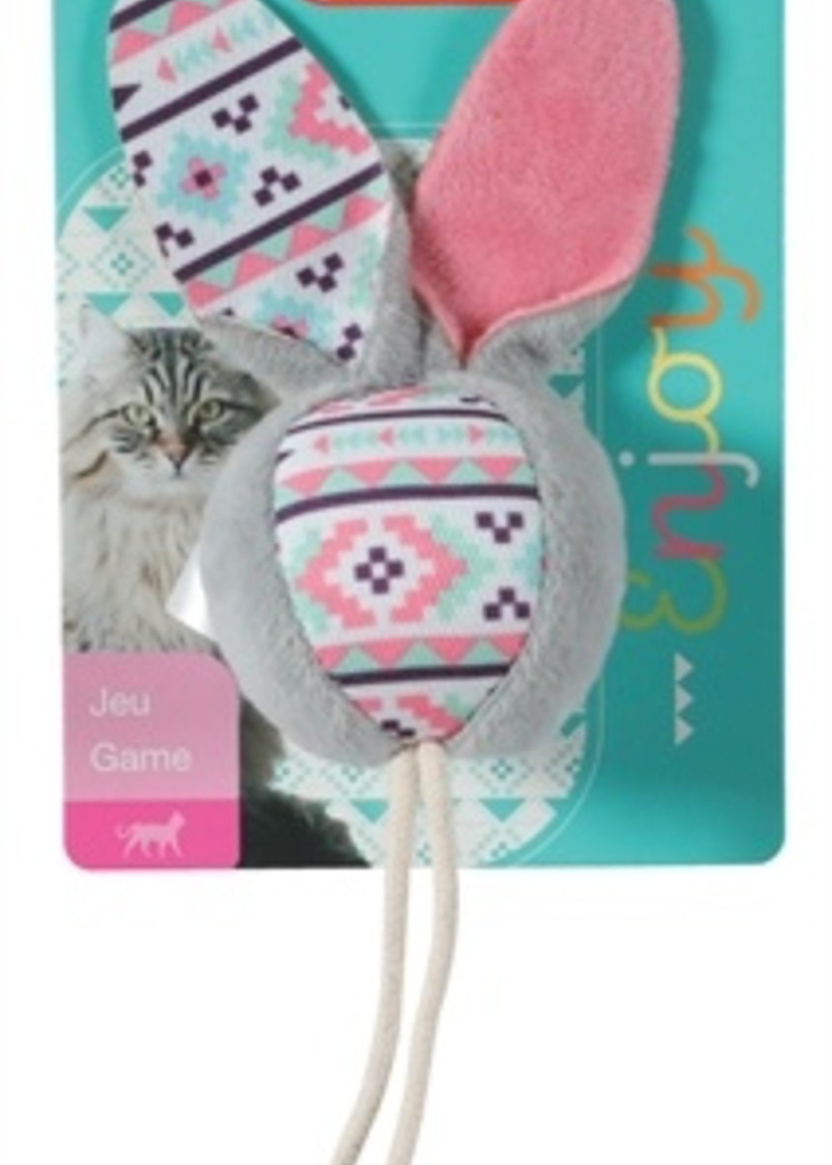 Zolux Zolux kattenspeelgoed kali bal grijs