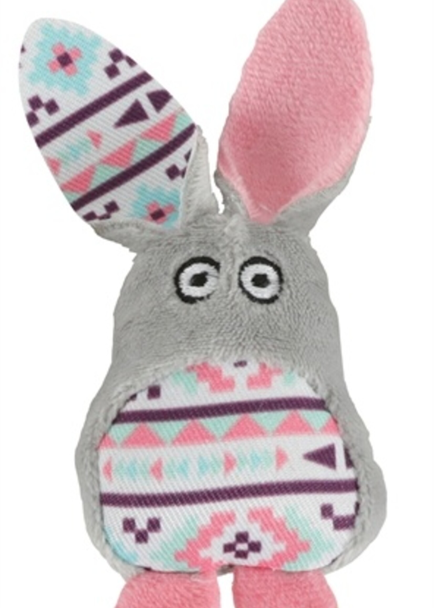 Zolux Zolux kattenspeelgoed kali konijn grijs