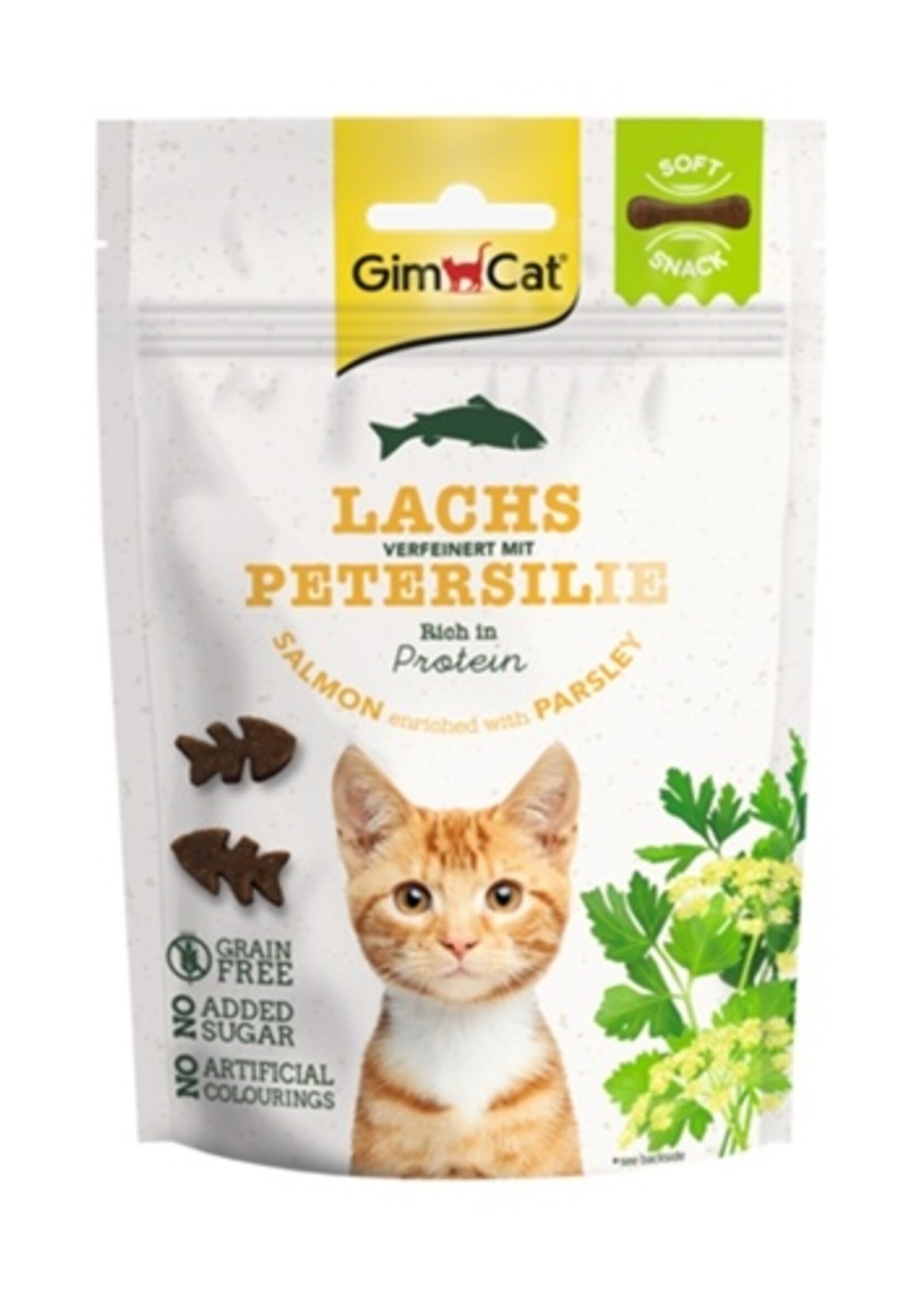 Gimcat Gimcat soft snack zalm met peterselie