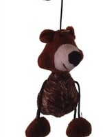 Merkloos Kattenspeelgoed rat met elastiek