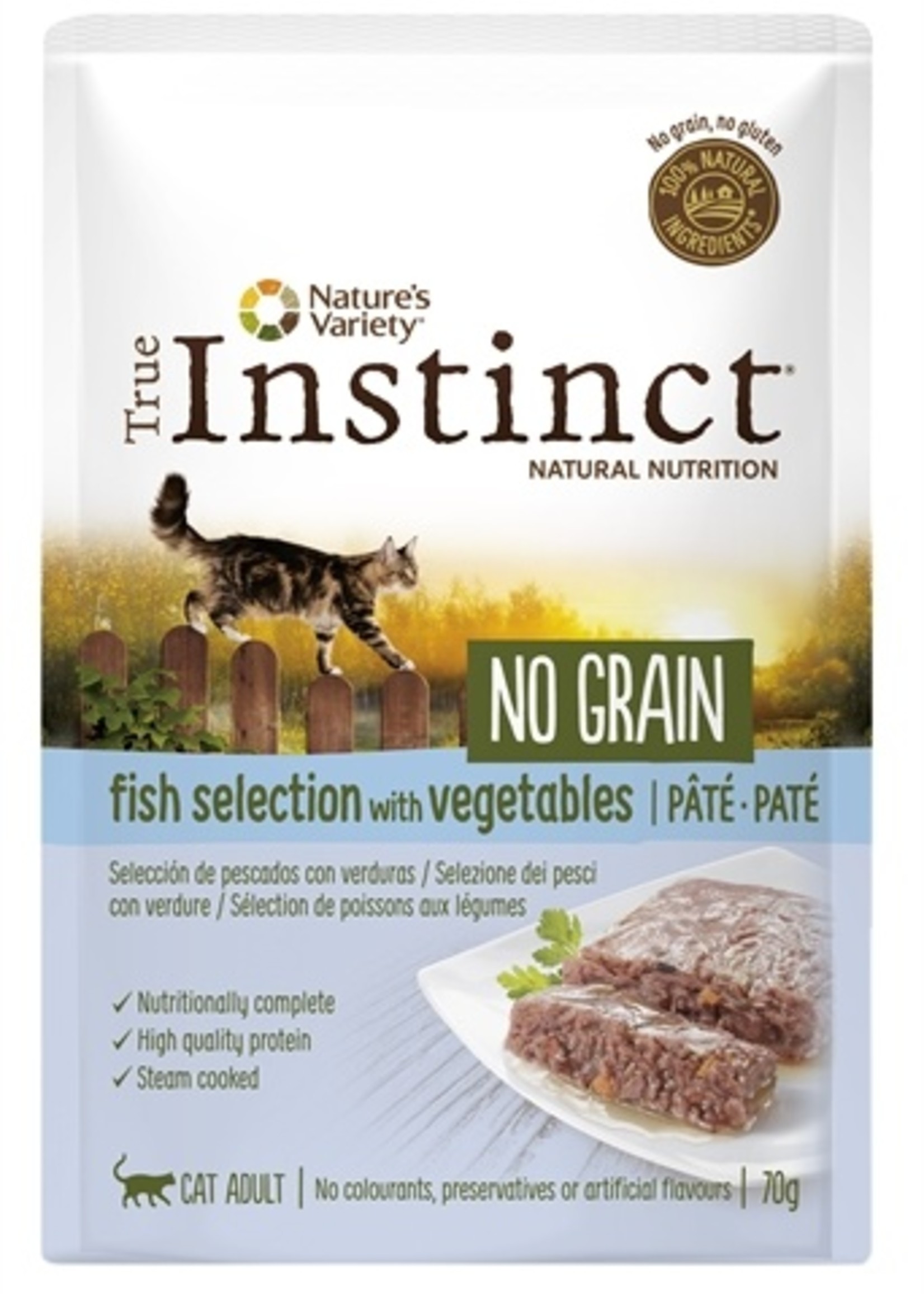 True instinct True instinct pouch no grain adult fish pate