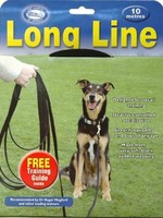 The company of animals Coa clix looplijn zwart 10mtr