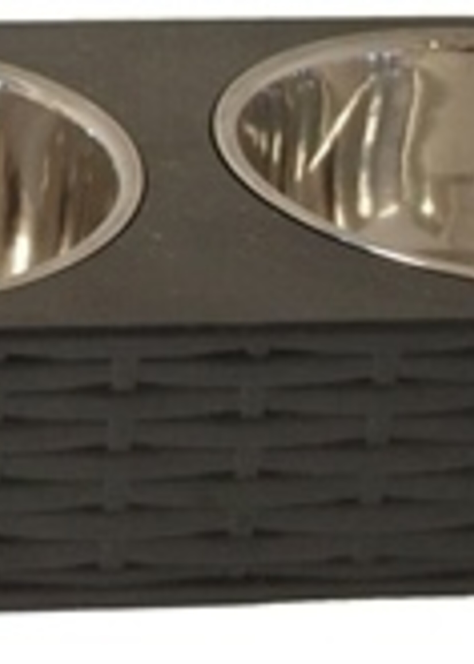 Merkloos Dinnerset wicker met rvs bakken