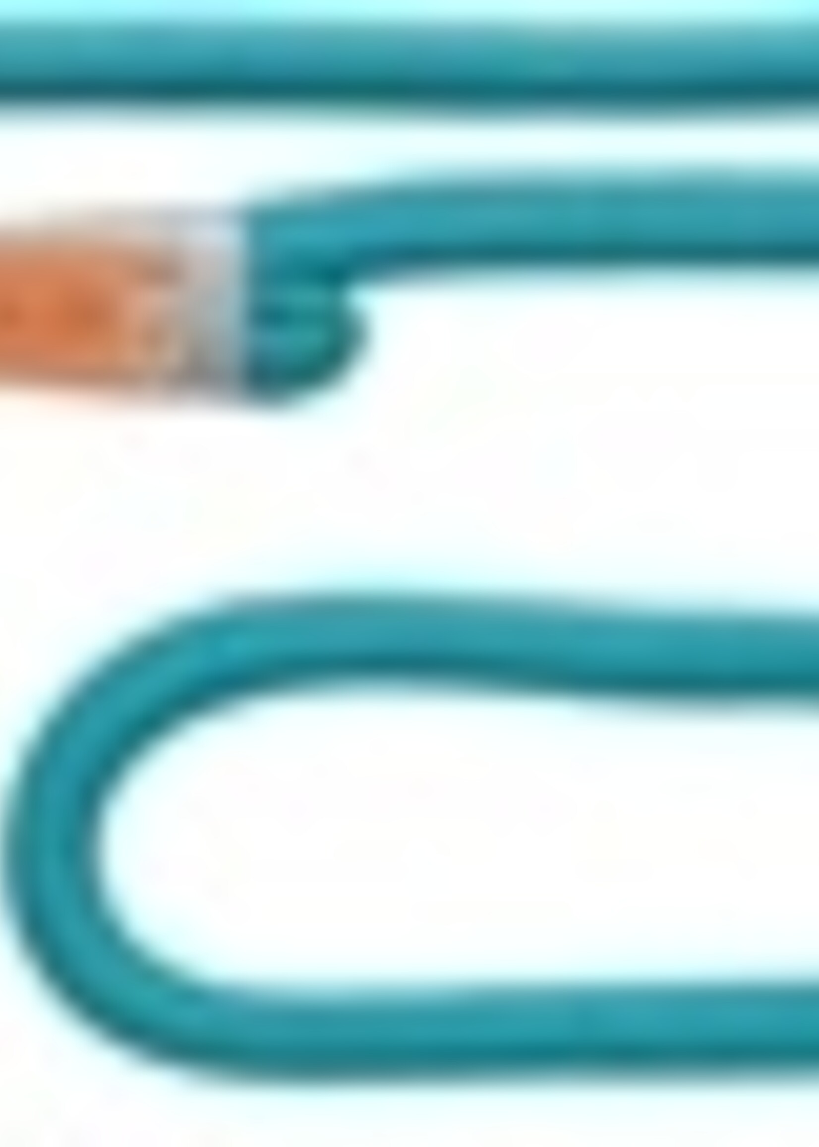 Trixie Trixie hondenriem be nordic verstelbaar petrol / lichtgrijs