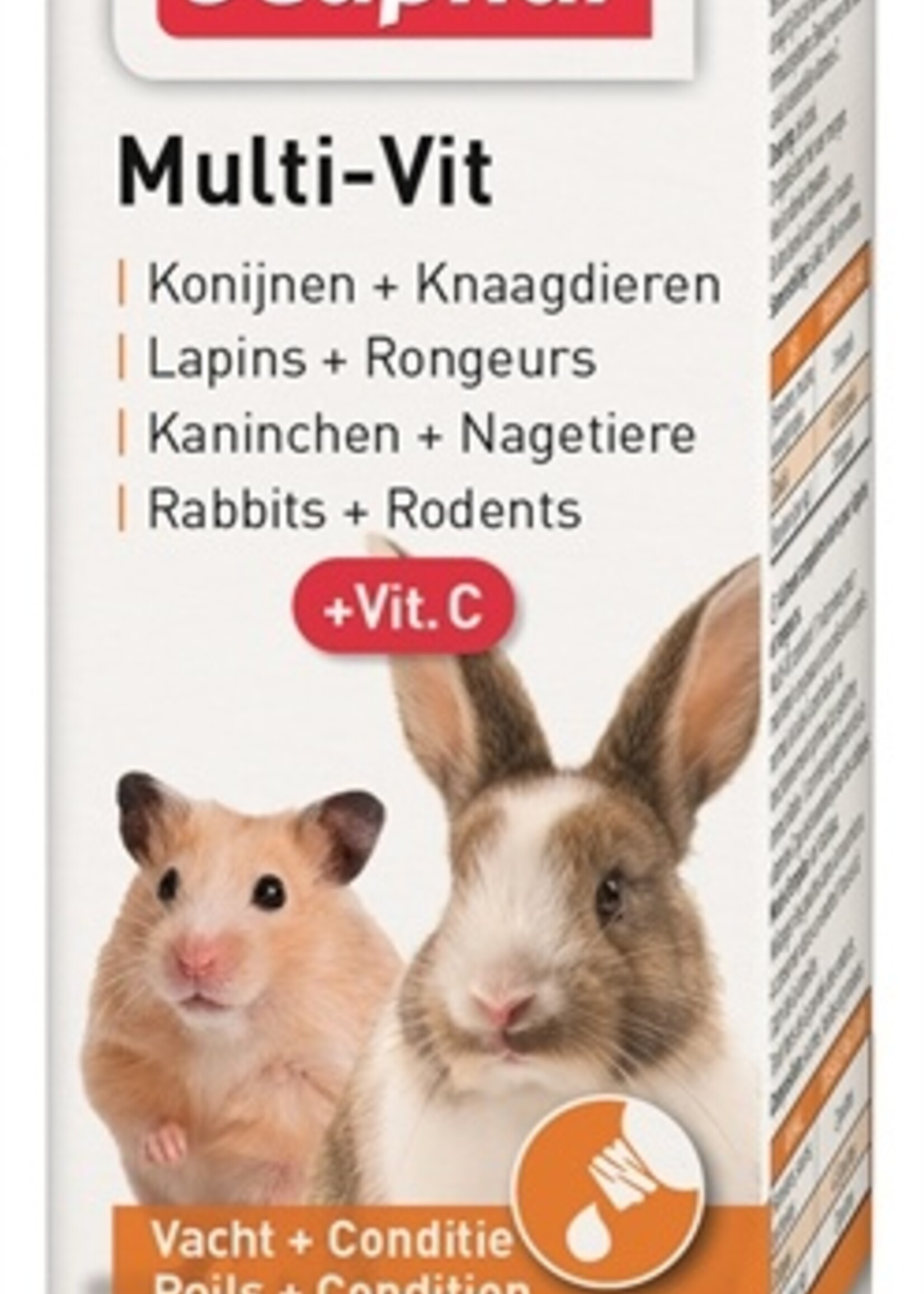 Beaphar Beaphar multi-vitamine knaagdier en konijnen