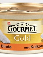 Gourmet 24x gourmet gold fijne mousse kalkoen