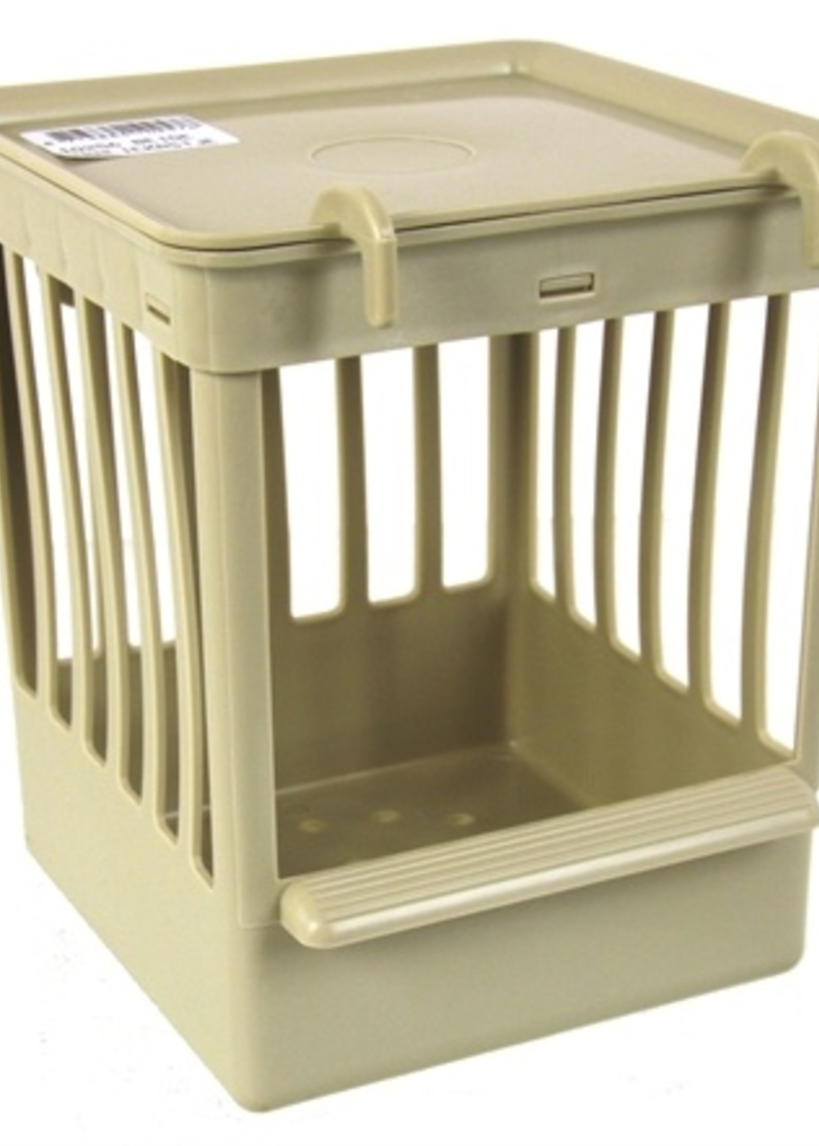 Fauna Fauna nestkastje plastic met tralies beige