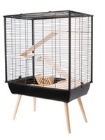 Zolux Zolux neo cosy knaagdierkooi large zwart