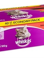 Whiskas Whiskas multipack pouch adult classic selectie vlees in saus