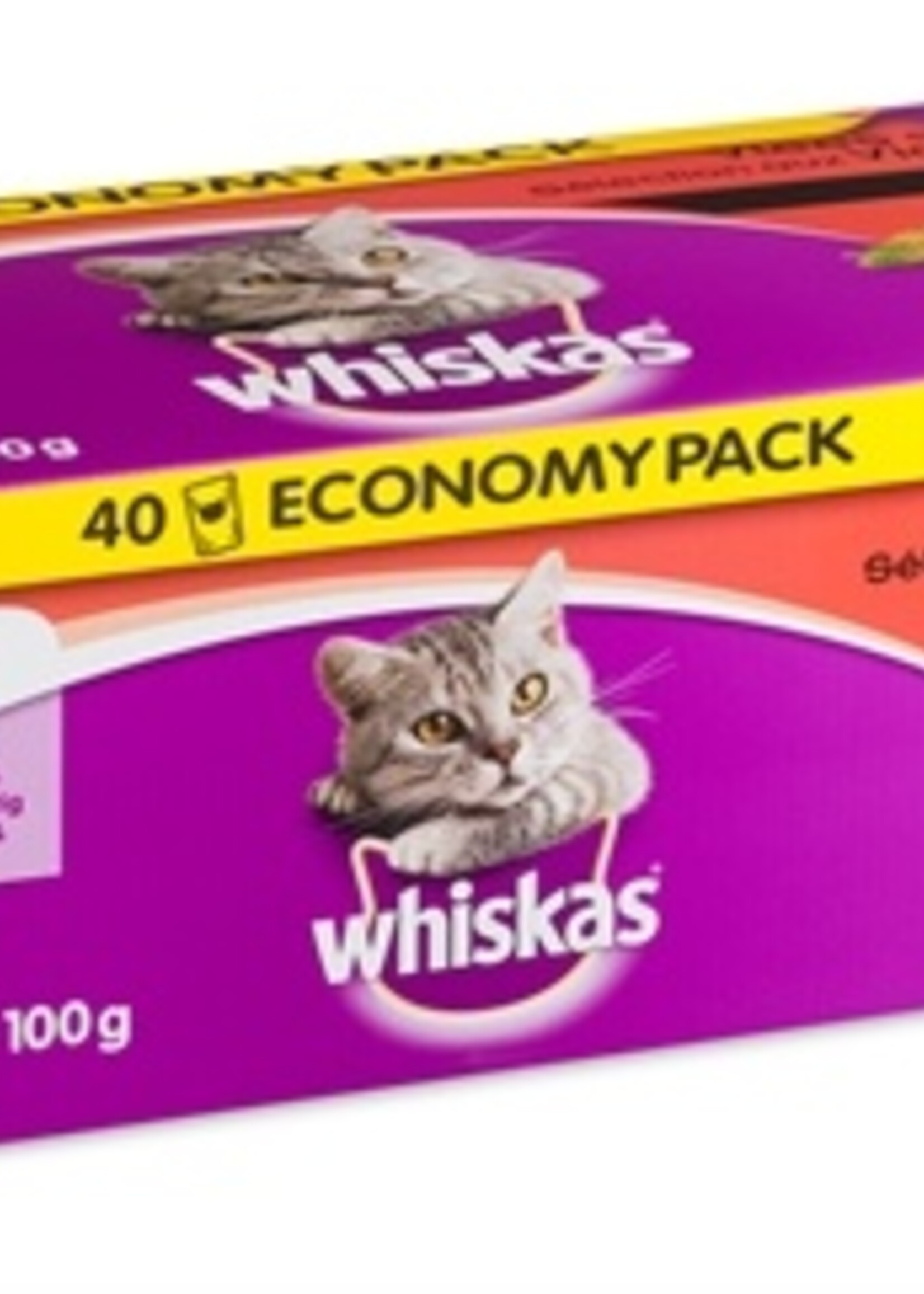 Whiskas Whiskas multipack pouch adult classic selectie vlees in saus