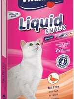 Vitakraft Vitakraft cat liquid snack eend & b-glucaan