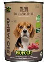 Biofood 12x biofood organic hond rund menu blik