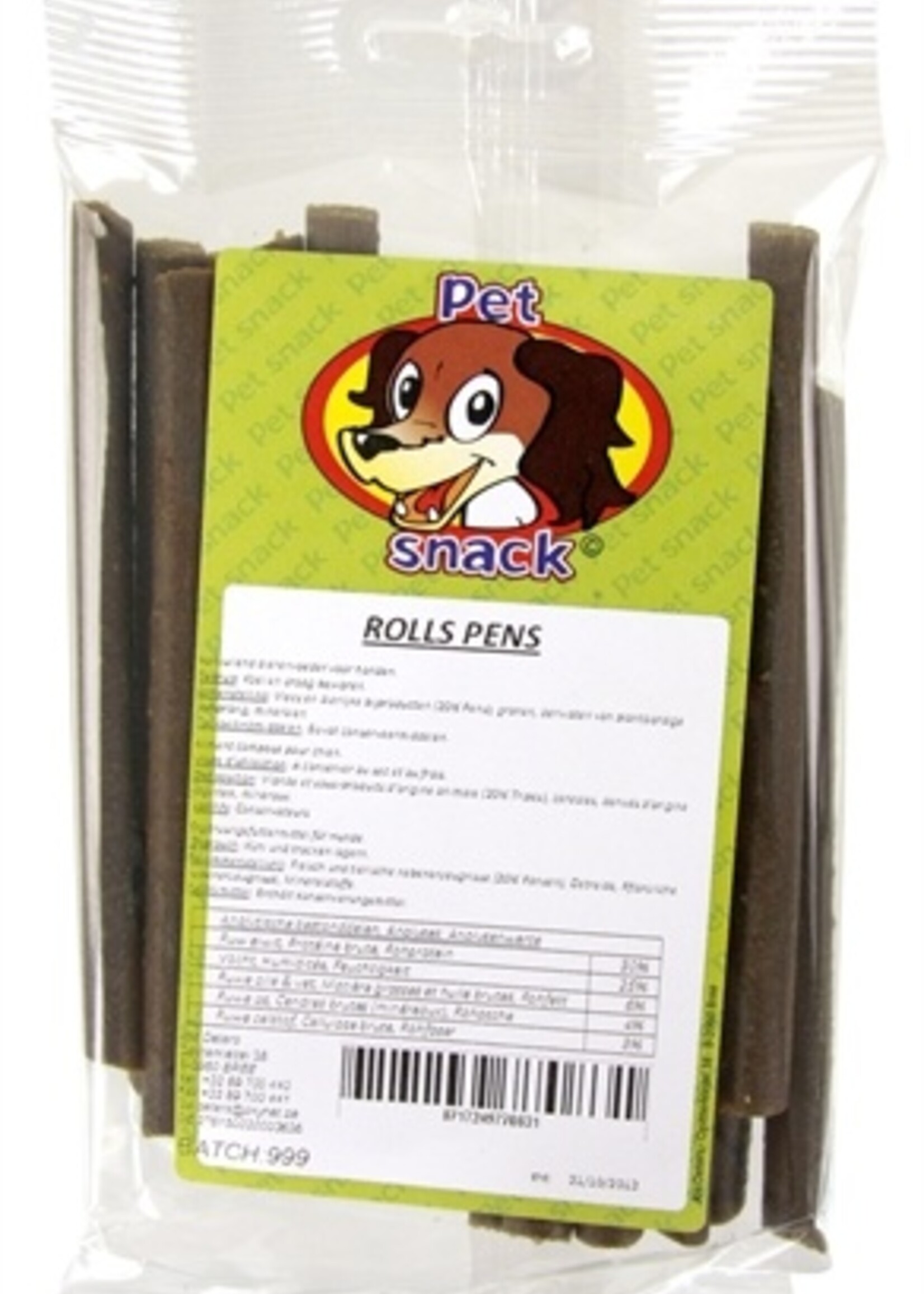 Petsnack 14x petsnack pens rolls
