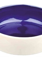 Trixie Trixie voerbak kat keramiek creme / blauw