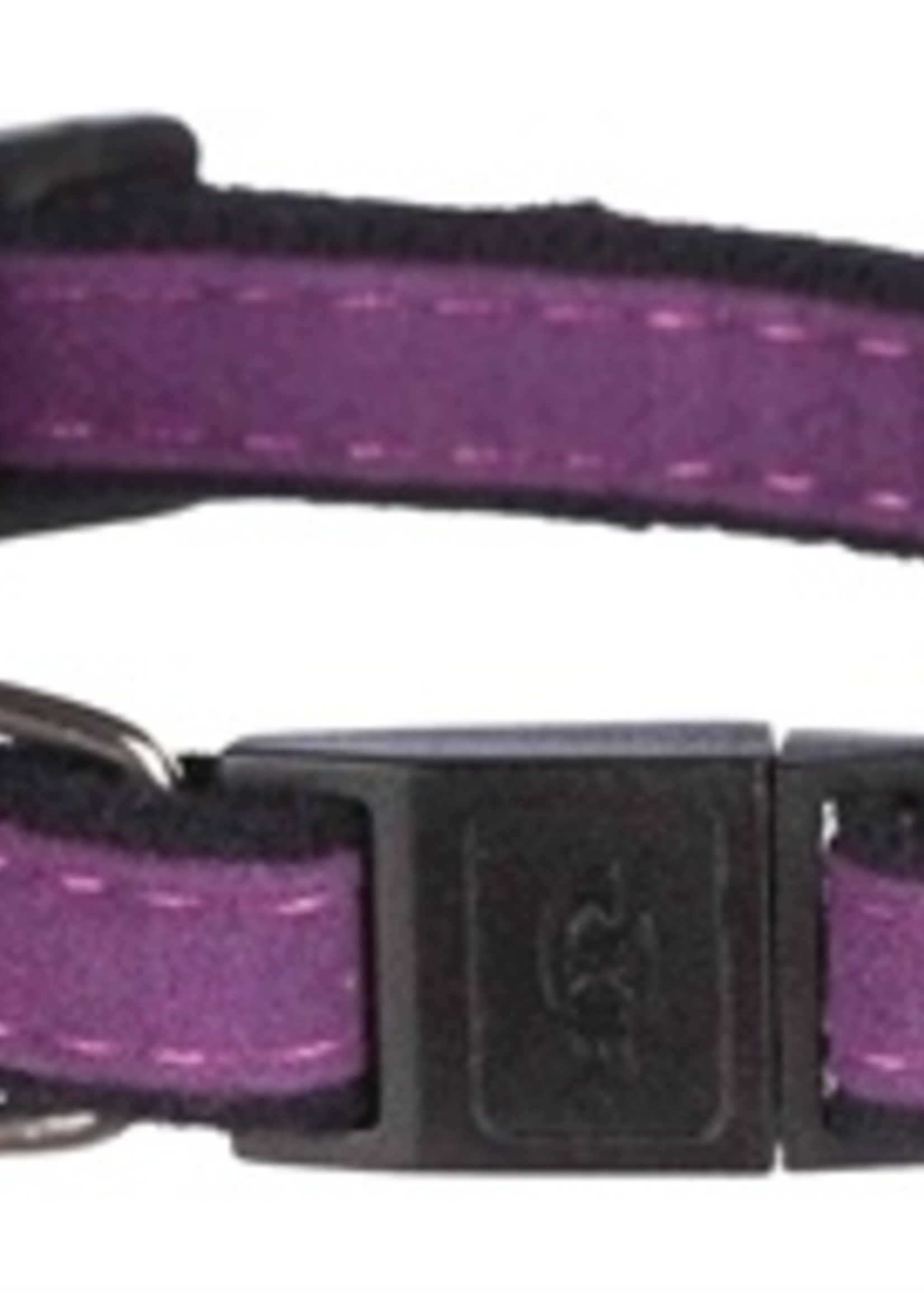 Trixie Trixie halsband kat safer life fluweel reflecterend assorti