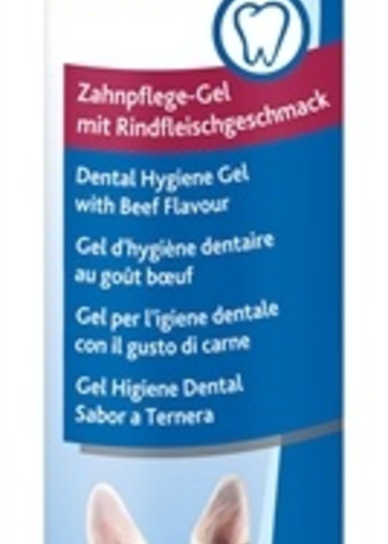 Trixie Trixie gebitsverzorgende gel met rundvleessmaak