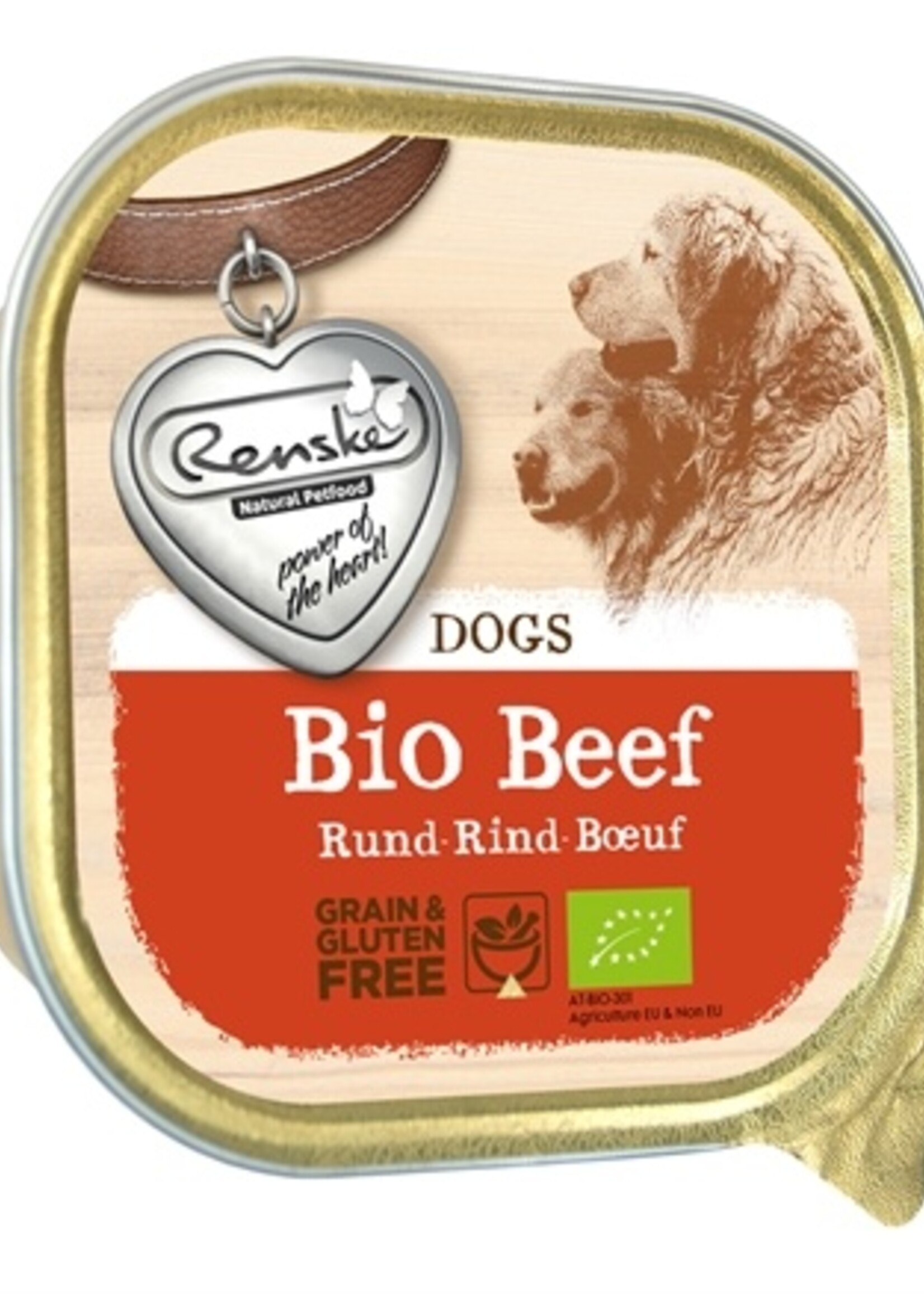 Renske 9x renske hond graanvrij biologisch rund