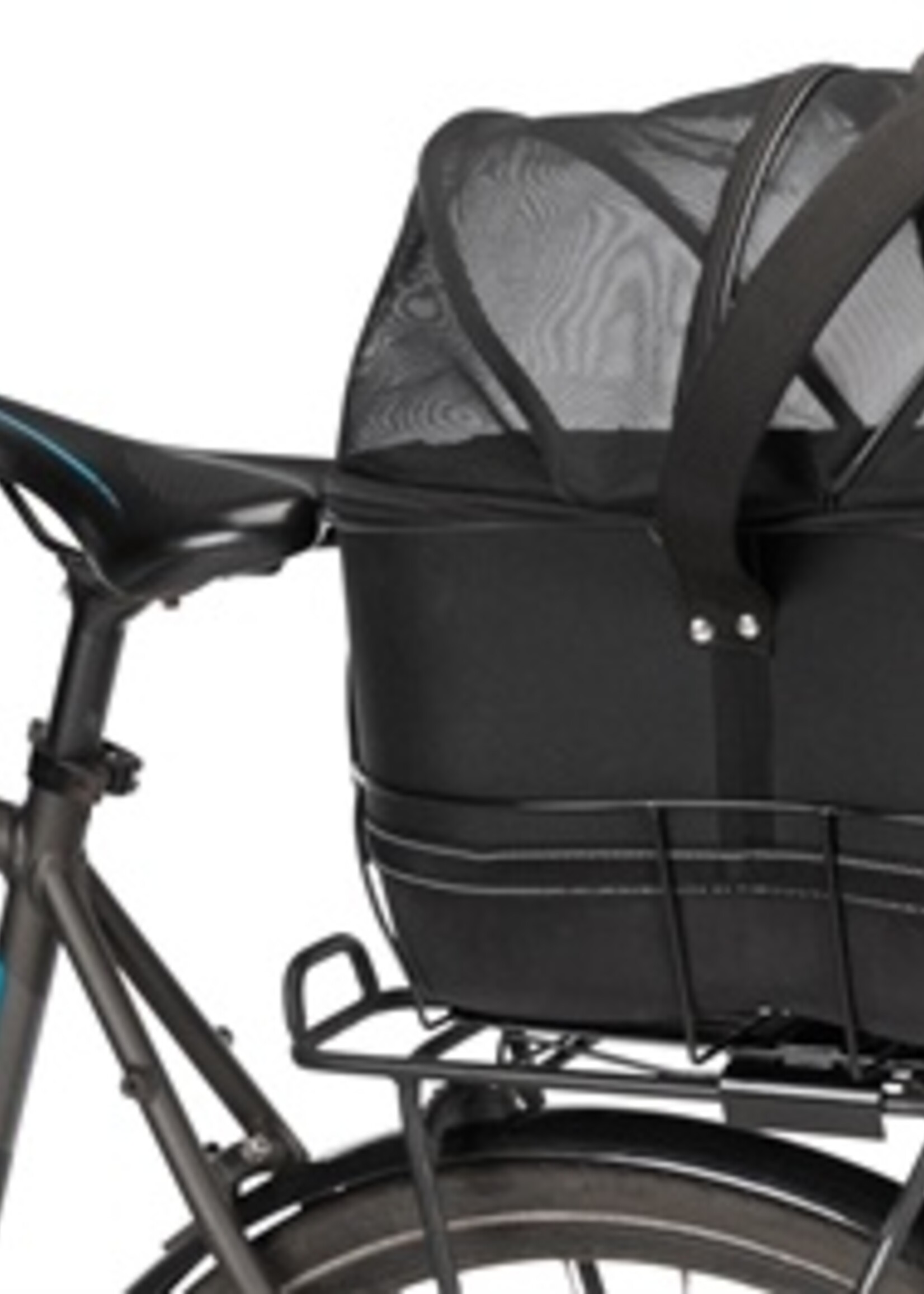 Trixie Trixie fietsmand bagage drager smal zwart