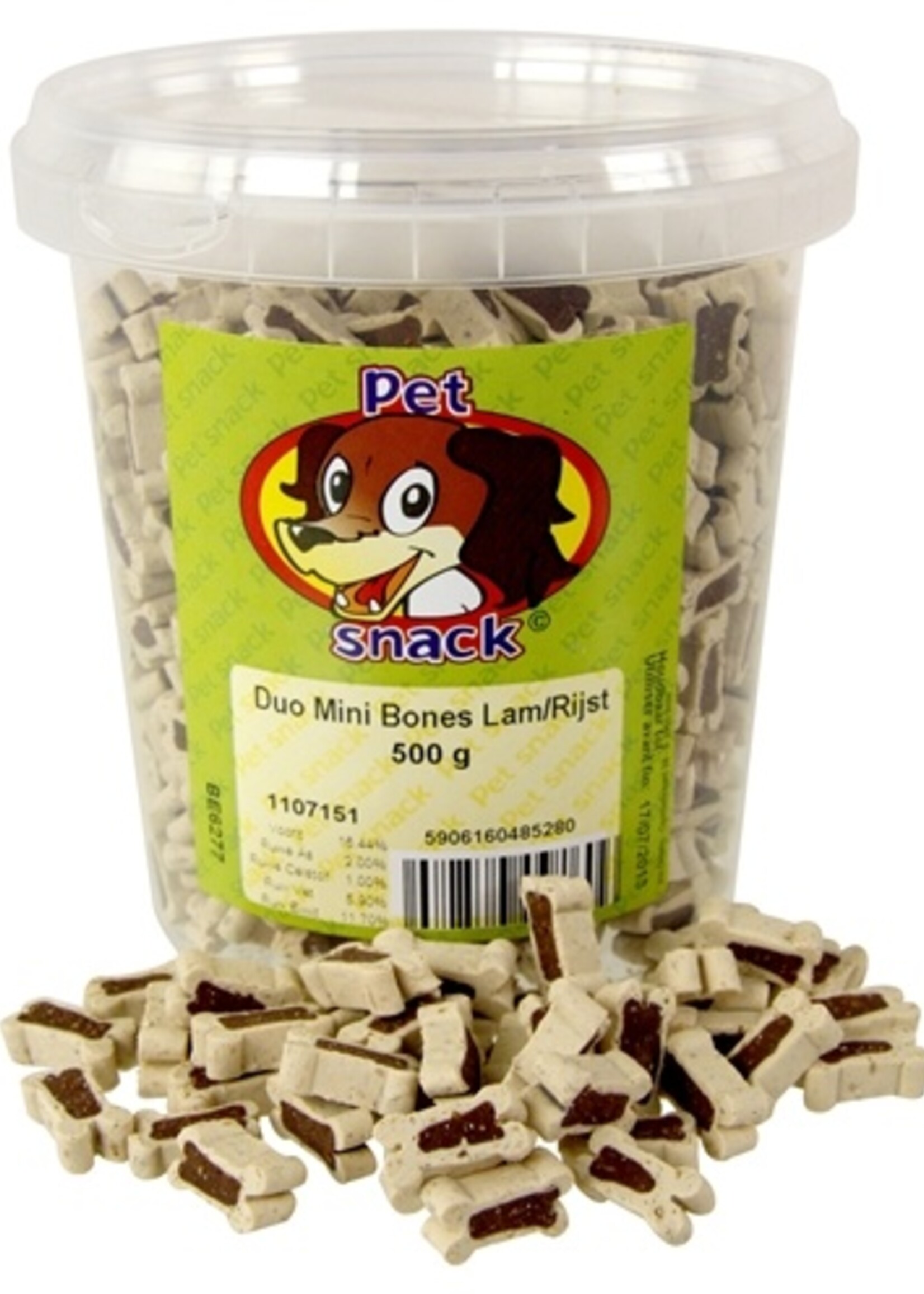 Petsnack Petsnack botjes mini duo lam/rijst