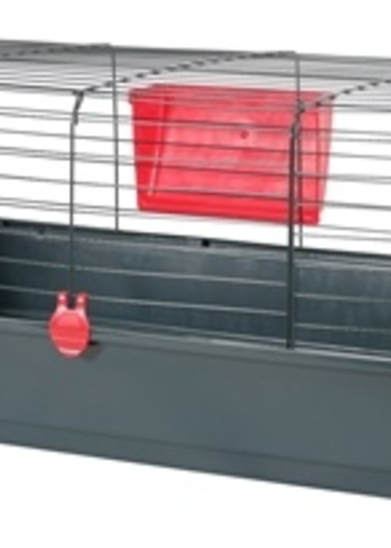 Zolux Zolux knaagdierkooi classic 100 grijs / rood