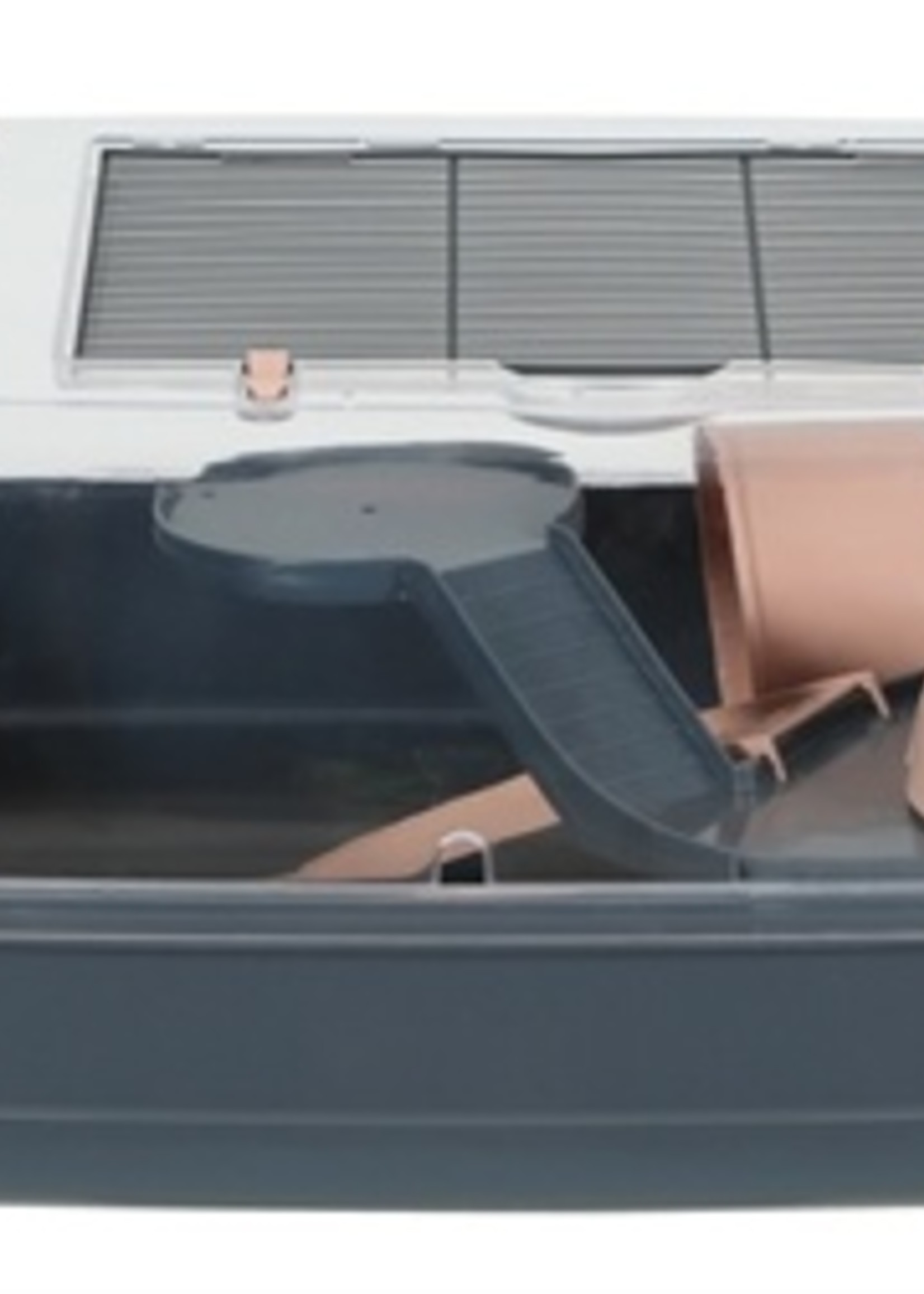 Zolux Zolux knaagdierkooi indoor2 vision hamster grijs / roze