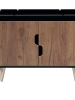 Zolux Zolux kast voor neo / nevo kooi zwart / walnoot