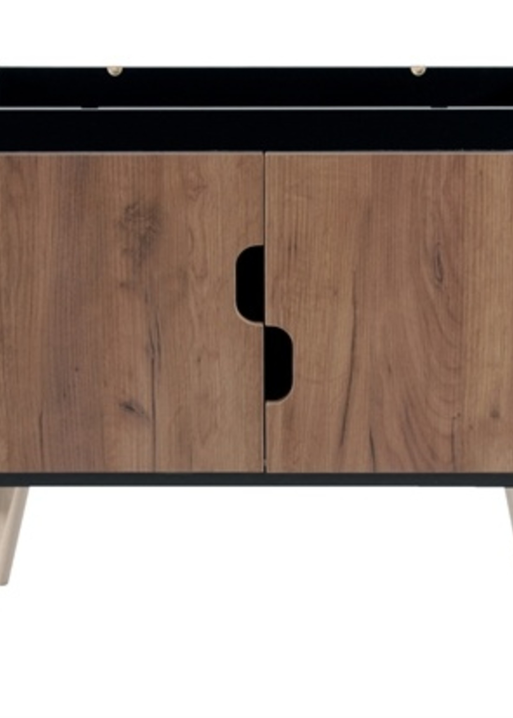 Zolux Zolux kast voor neo / nevo kooi zwart / walnoot