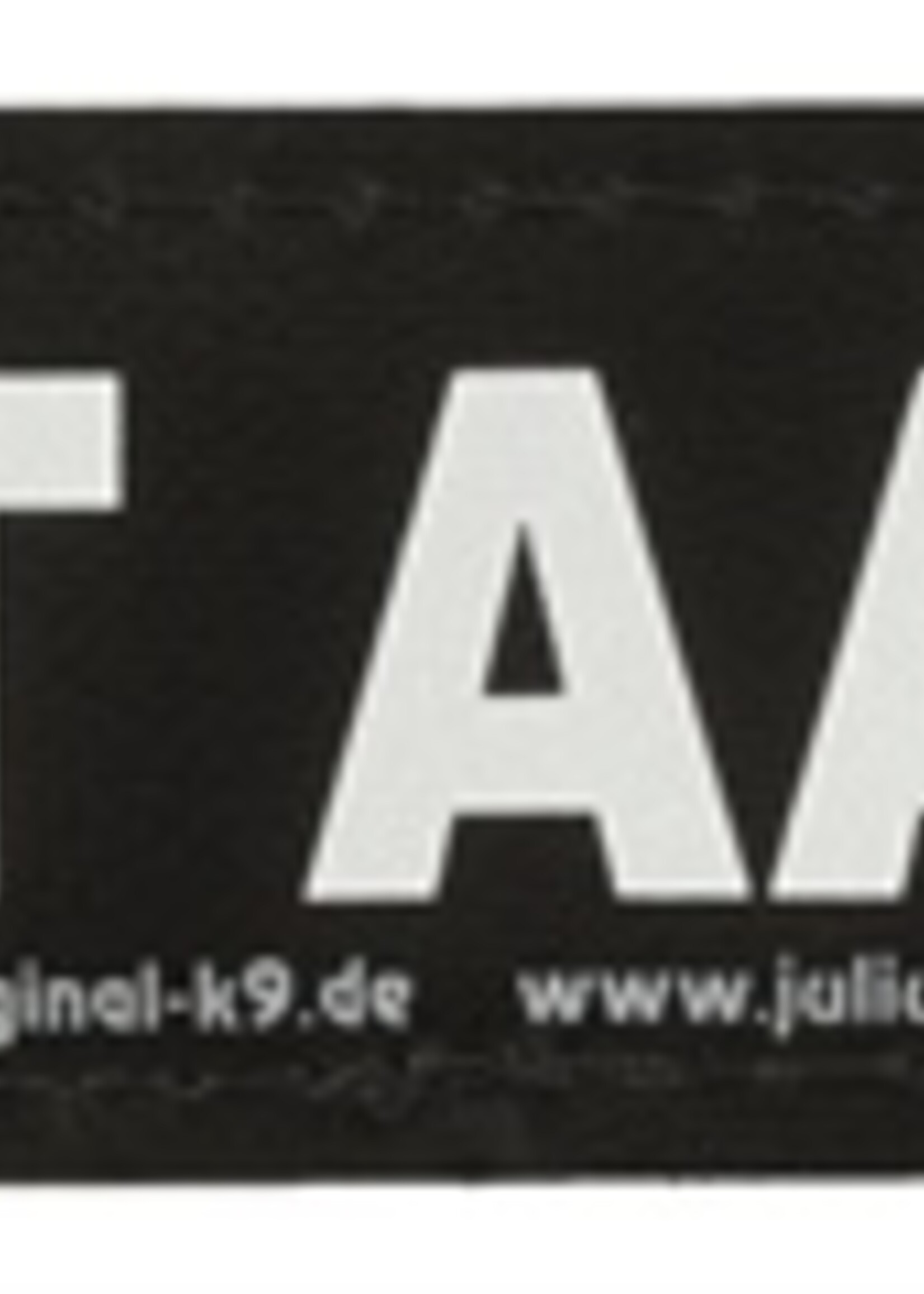 Julius k9 Julius k9 labels voor power-harnas/tuig niet aaien