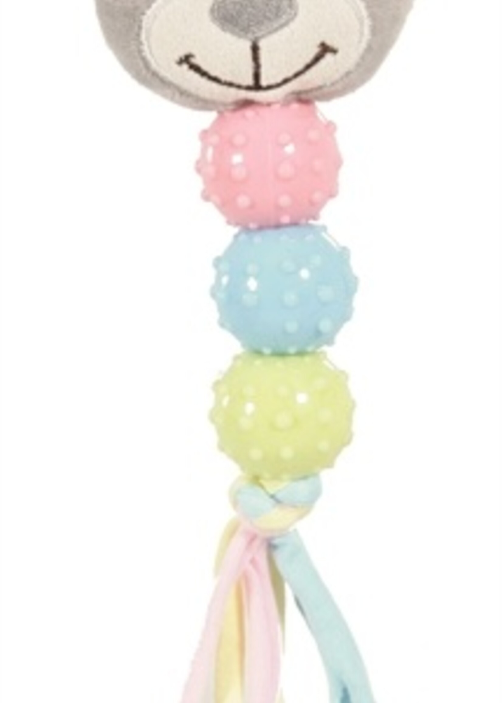 Zolux Zolux puppyspeelgoed plush ratel beer grijs