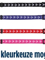 Trixie Trixie halsband kat print poot elastisch assorti