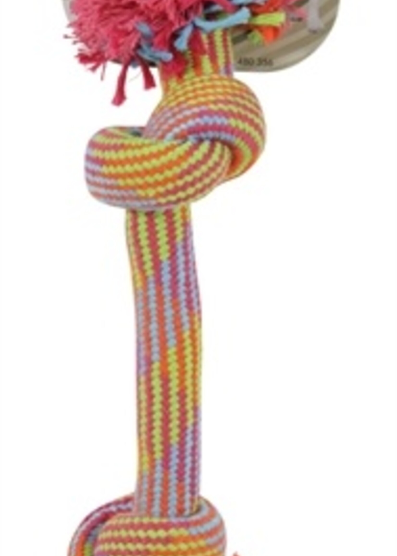 Zolux Zolux life flostouw 2 knoop groen/roze