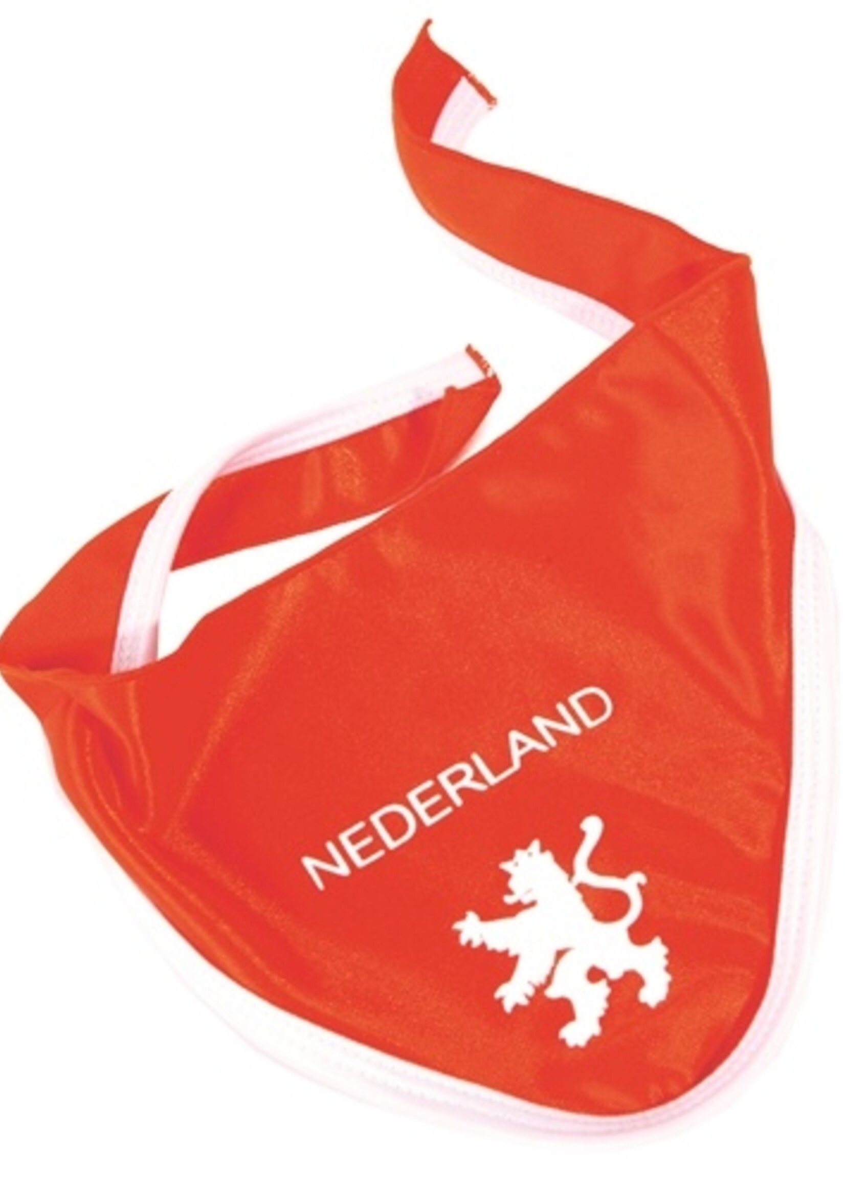 Merkloos Wk oranje bandana