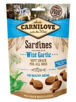 Carnilove Carnilove soft snack sardines / wilde knoflook