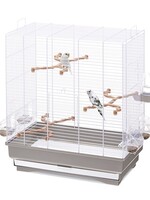 Imac Imac vogelkooi carlotta taupe / wit