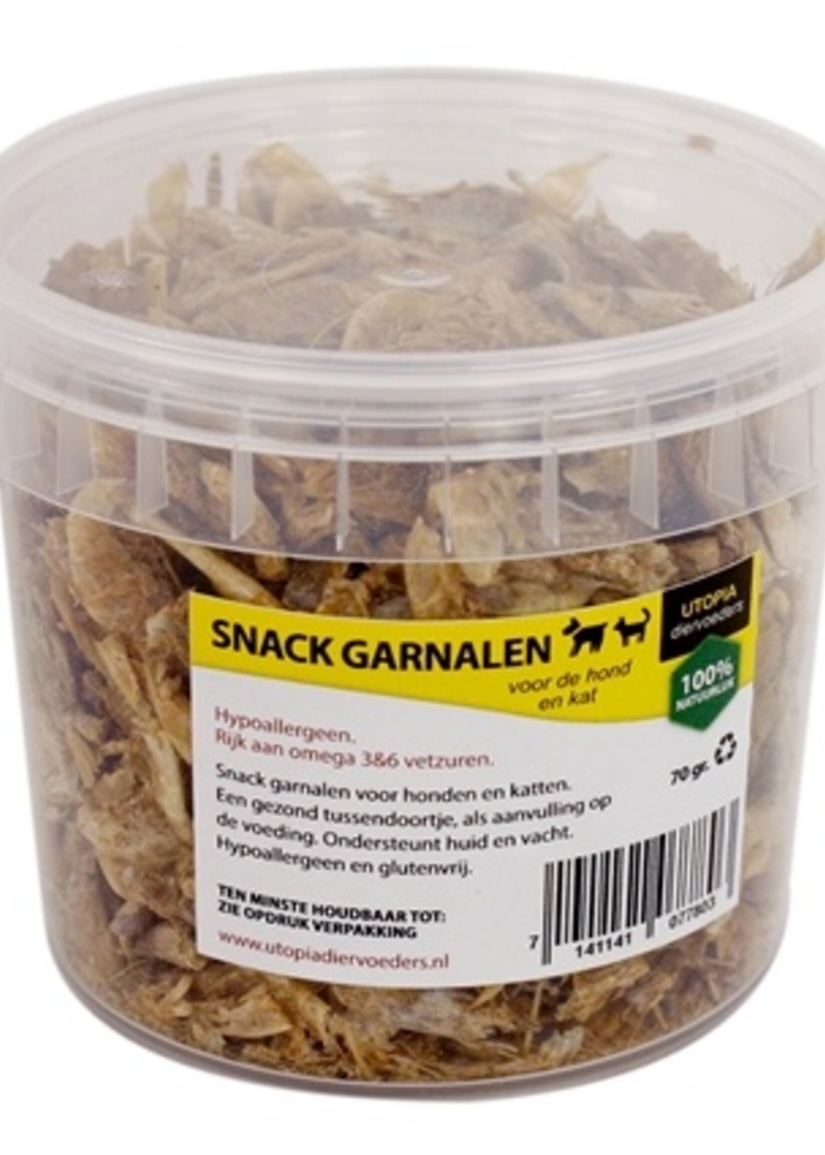 Utopia Utopia gedroogde snackgarnalen