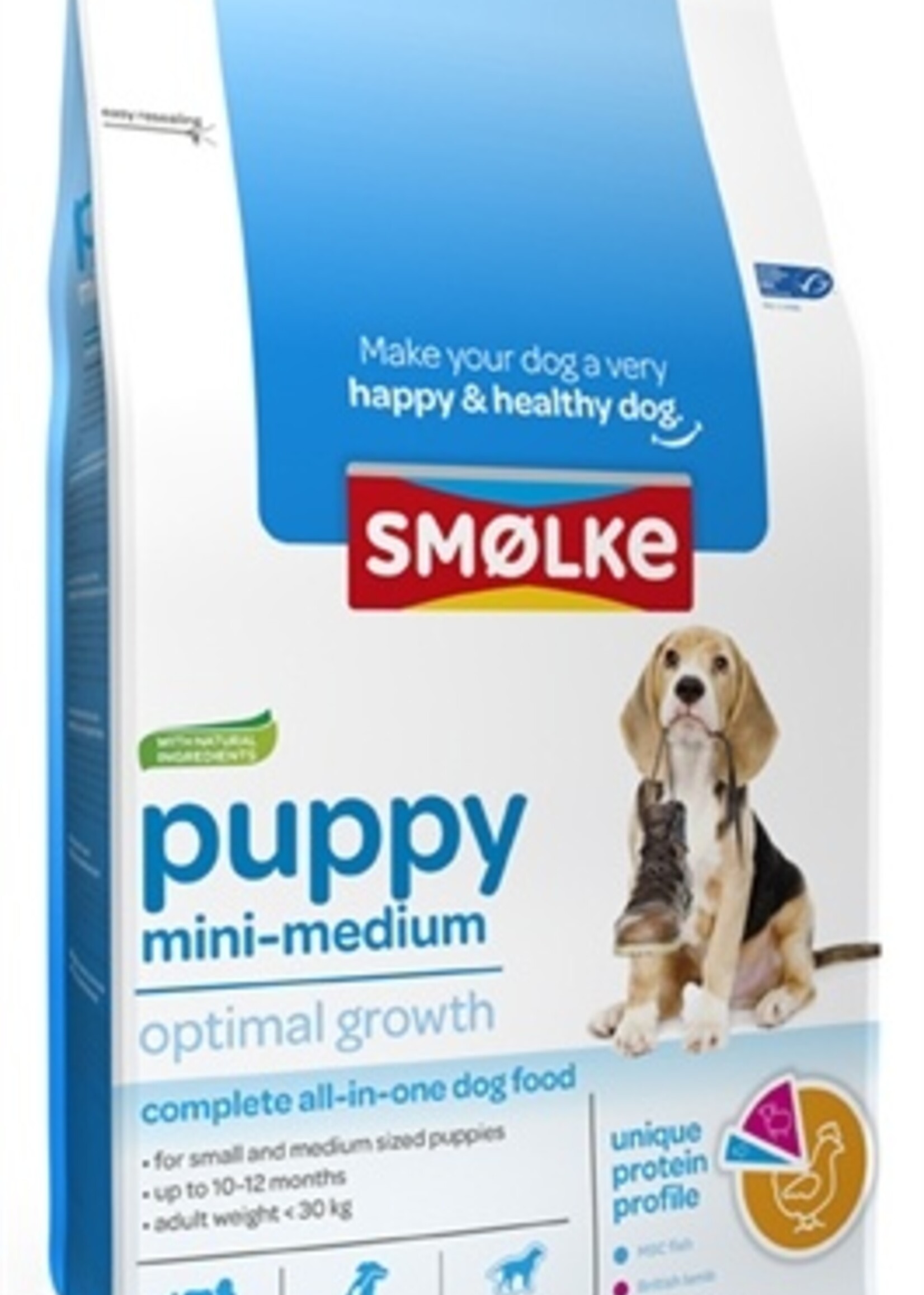 Smolke Smolke puppy mini/medium brokken