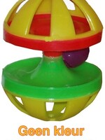 Merkloos Plastic knaagdierspeelgoed met bel